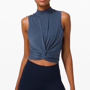 Lululemon Time to Restore Mock neck Tank